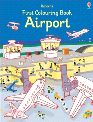 First Colouring Book Airport