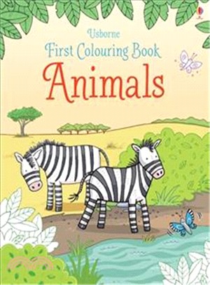 First Colouring Book Animals