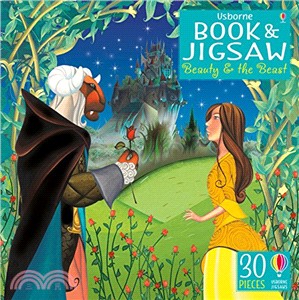 Beauty and the Beast (30片拼圖+1本小書)(Usborne Book & Jigsaw)