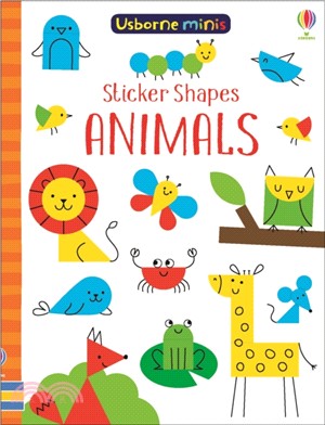 Mini Books Sticker Shapes Animals