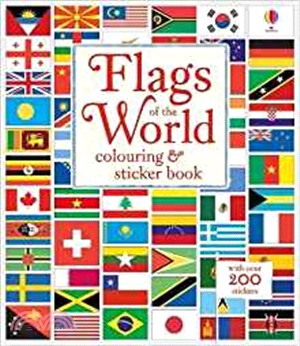 Flags of the World Colouring & Sticker Book | 拾書所