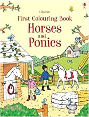 First Colouring Book Horses and Ponies | 拾書所