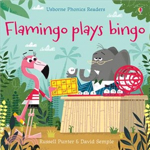 Flamingo plays bingo /