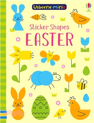 Minis Sticker Shapes Easter (Usborne Minis)(貼紙書)