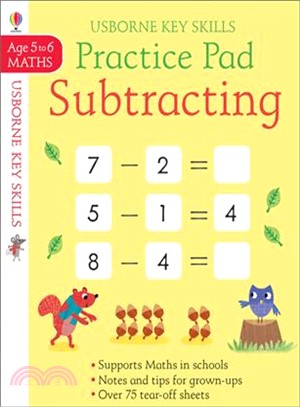 Key Skill Practice Pad Subtracting 5-6