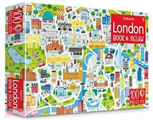 London (100片拼圖+1本小書)(Usborne Book & Jigsaw)