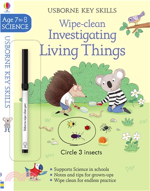 Key Skills Wipe-Clean Investigating Living Things 7-8 (擦寫書)