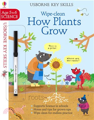 Key Skills Wipe-Clean How Plants Grow 5-6 (擦寫書)