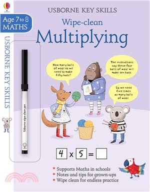 Key Skills Wipe-Clean Multiplying 7-8