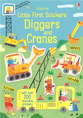 Little First Stickers Diggers and Cranes