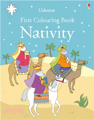 First Colouring Book Nativity