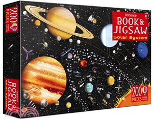 The Solar System (200片拼圖+1本知識折頁)(Usborne Book & Jigsaw)