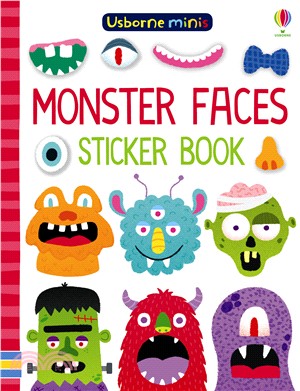 Mini Books Monster Faces Sticker Book