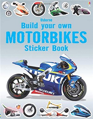 Build Your Own Motorbikes Sticker Book | 拾書所