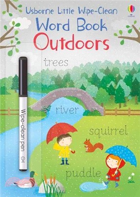 Little Wipe-Clean Word Book Outdoors