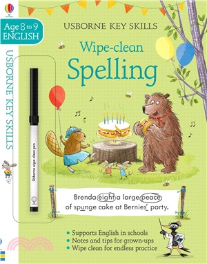 Key Skills Wipe-Clean Spelling 8-9
