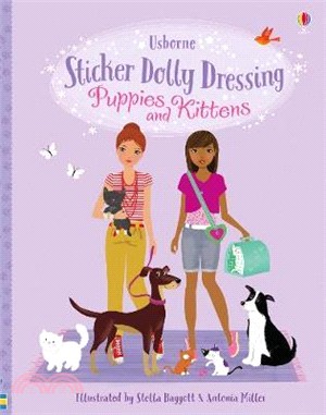 Sticker Dolly Dressing Puppies & Kittens
