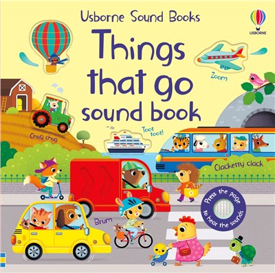 Things That Go Sound Book (硬頁音效書)