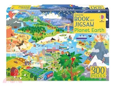 Planet Earth (300片拼圖+1本知識小百科)(Usborne Book & Jigsaw)