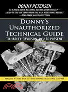 Donny??Unauthorized Technical Guide to Harley-davidson, 1936 to Present