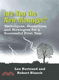 Are You the New Manager? ― Techniques, Guidelines, and Strategies for a Successful First Year