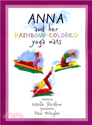 Anna and Her Rainbow-colored Yoga Mats