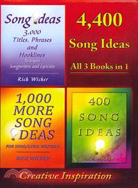 4,400 Song Ideas—All 3 Books in 1