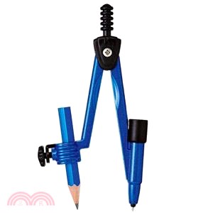 【STAD】安全可收針圓規鉛筆款-藍