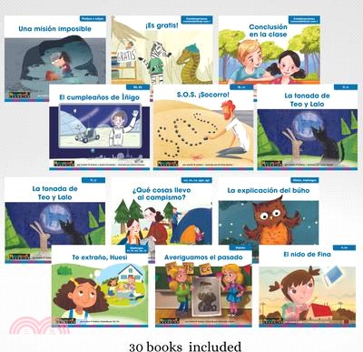 Lecturas Decodificables Gr. 1 Complete Set 30 Titles