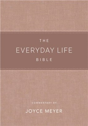 The Everyday Life Bible Blush LeatherLuxe (R)：The Power of God's Word for Everyday Living