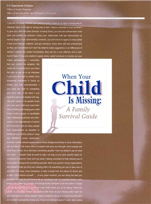 When Your Child Is Missing ― A Family Survival Guide