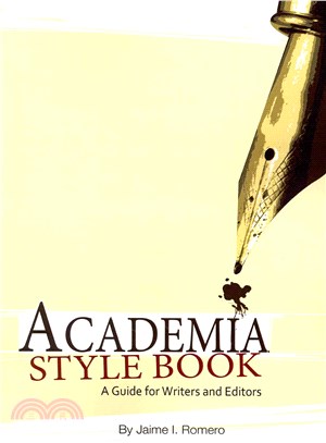 Academia Style Book ― A Guide for Writers and Editors