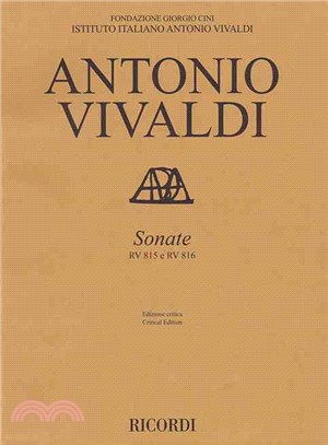 Antonio Vivaldi - Sonatas, Rv 815 and Rv 816 ― Violin and Basso Continuo