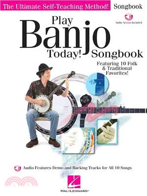 Play Banjo Today! Songbook ― Includes Downloadable Audio