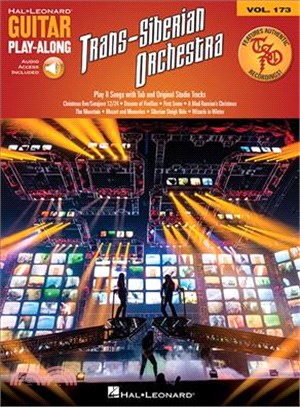 Trans-Siberian Orchestra ─ Guitar Play-Along Volume 173 Includes Authentic Tso Original Studio Tracks to Play Along With!