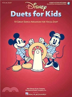 Disney Duets for Kids ─ 10 Great Songs Arranged for Vocal Duet