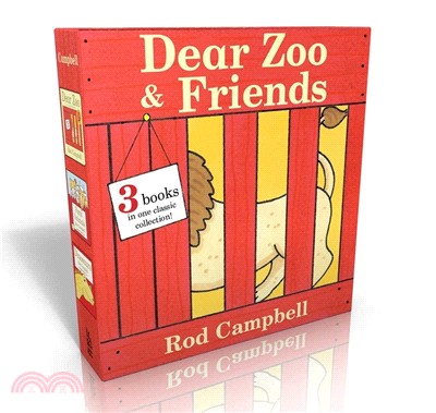 Dear Zoo & Friends (共3本硬頁書)