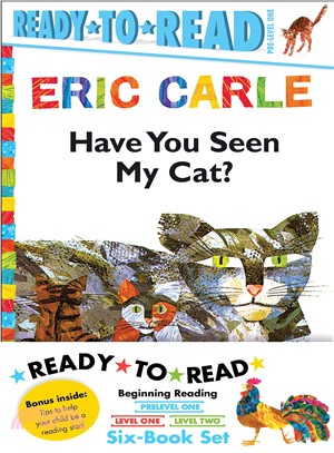 Eric Carle Ready-to-Read Value Pack ─ Have You Seen My Cat? / Walter the Baker / The Greedy Python / Rooster Is Off to See the World / Pancakes, Pancakes! / A House for Hermit Crab