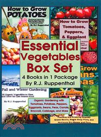 Essential Vegetables Box Set ― Organic Gardening With Tomatoes, Potatoes, Peppers, Eggplants, Broccoli, Cabbage, and More