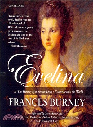 Evelina ― Or, the History of a Young Lady's Entrance into the World