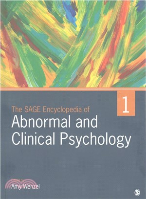 The Sage Encyclopedia of Abnormal and Clinical Psychology