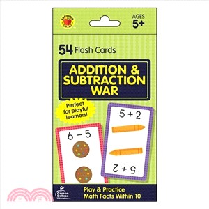 Addition & Subtraction War ― Flash Cards