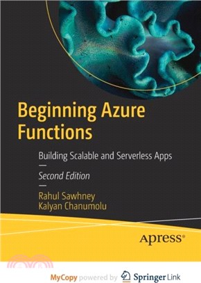 Beginning Azure Functions：Building Scalable and Serverless Apps