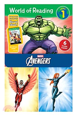 Avengers Boxed Set (World of Reading) (Level 1)
