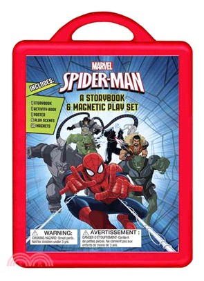 Spider-man ― An Amazing Book and Magnetic Play Set