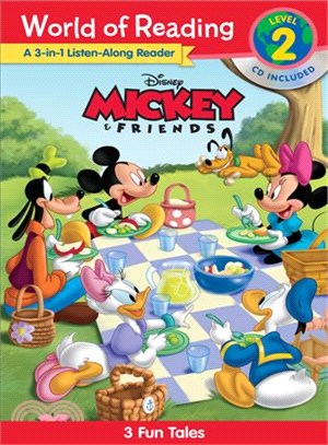 Mickey & Friends 3-in-1 (1平裝+1CD)