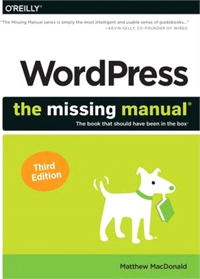 Wordpress ― The Missing Manual: the Book That Should Have Been in the Box