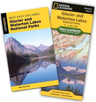 Best Easy Day Hiking Guide and Trail Map Bundle ― Glacier and Waterton Lakes National Parks