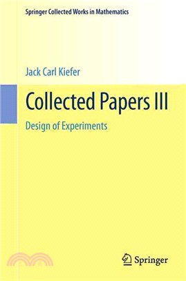 Collected Papers ― Design of Experiments