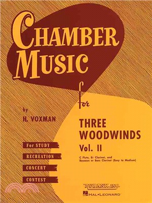 Chamber Music for Three Woodwinds ─ C Flute, B Flat Clarinet, and Bassoon or Bass Clarinet, Easy to Medium